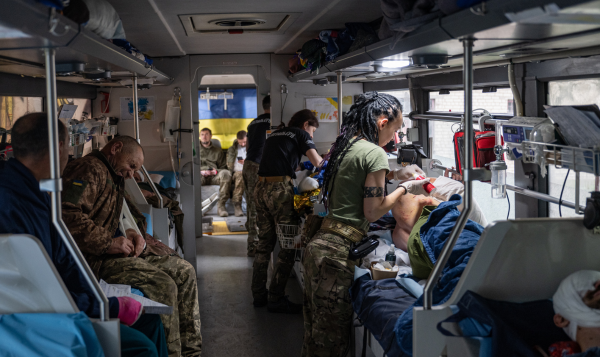 Mobile hospital in Ukraine: the tactical medicine professional is saving lives in the frontlines.